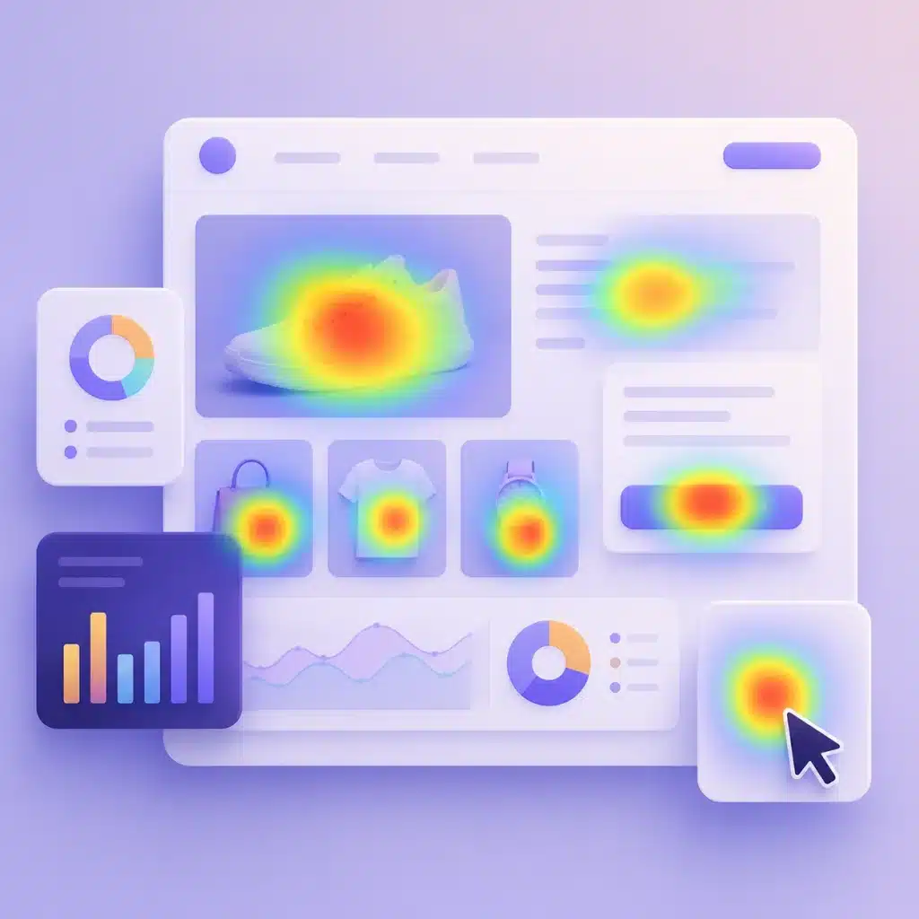 Heatmap analizė el. parduotuvėje