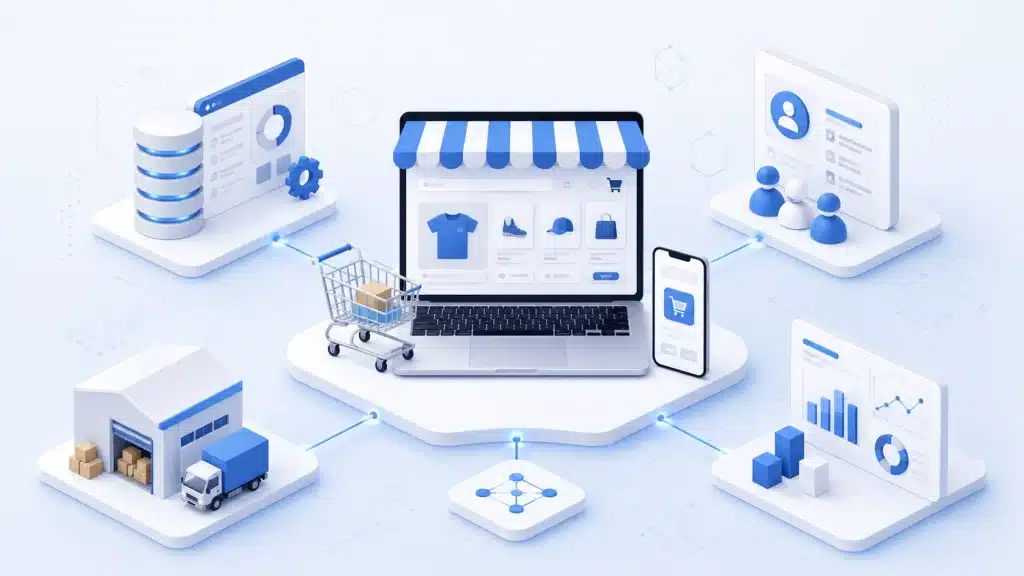 PrestaShop integracija su ERP, CRM ir kitomis verslo sistemomis